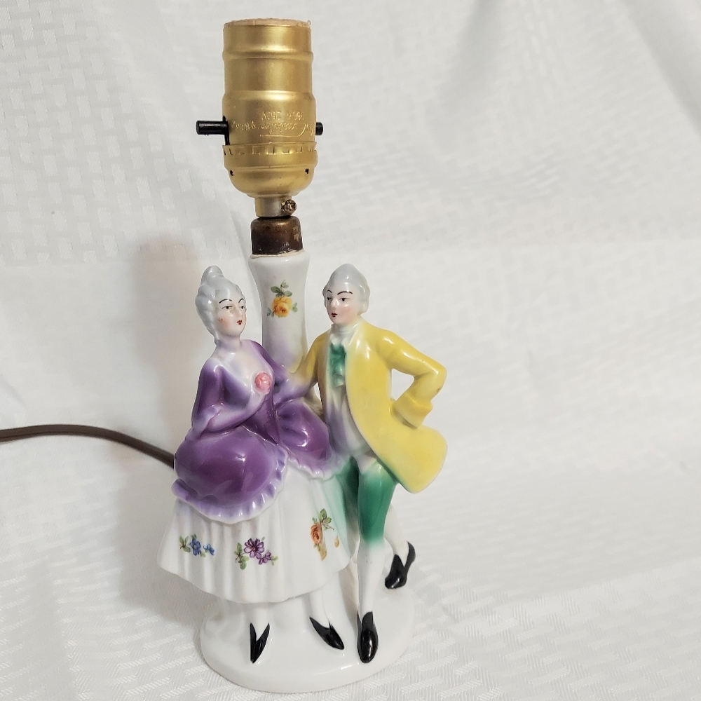 German Porcelain Figurine Tablelamp